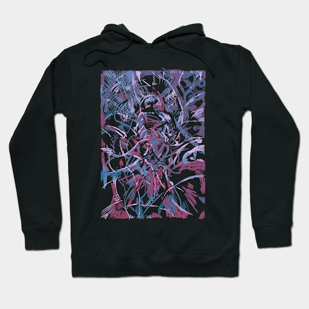 Abstract Fantasy Background Hoodie by Nikokosmos